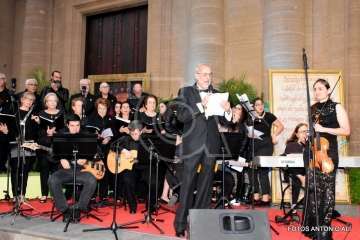  Telde con el empresario Grisaleña en la lectura del pregón de Santiago 2018 (Foto Antonio Alí)